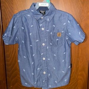 American Hawk Button up shirt 3t